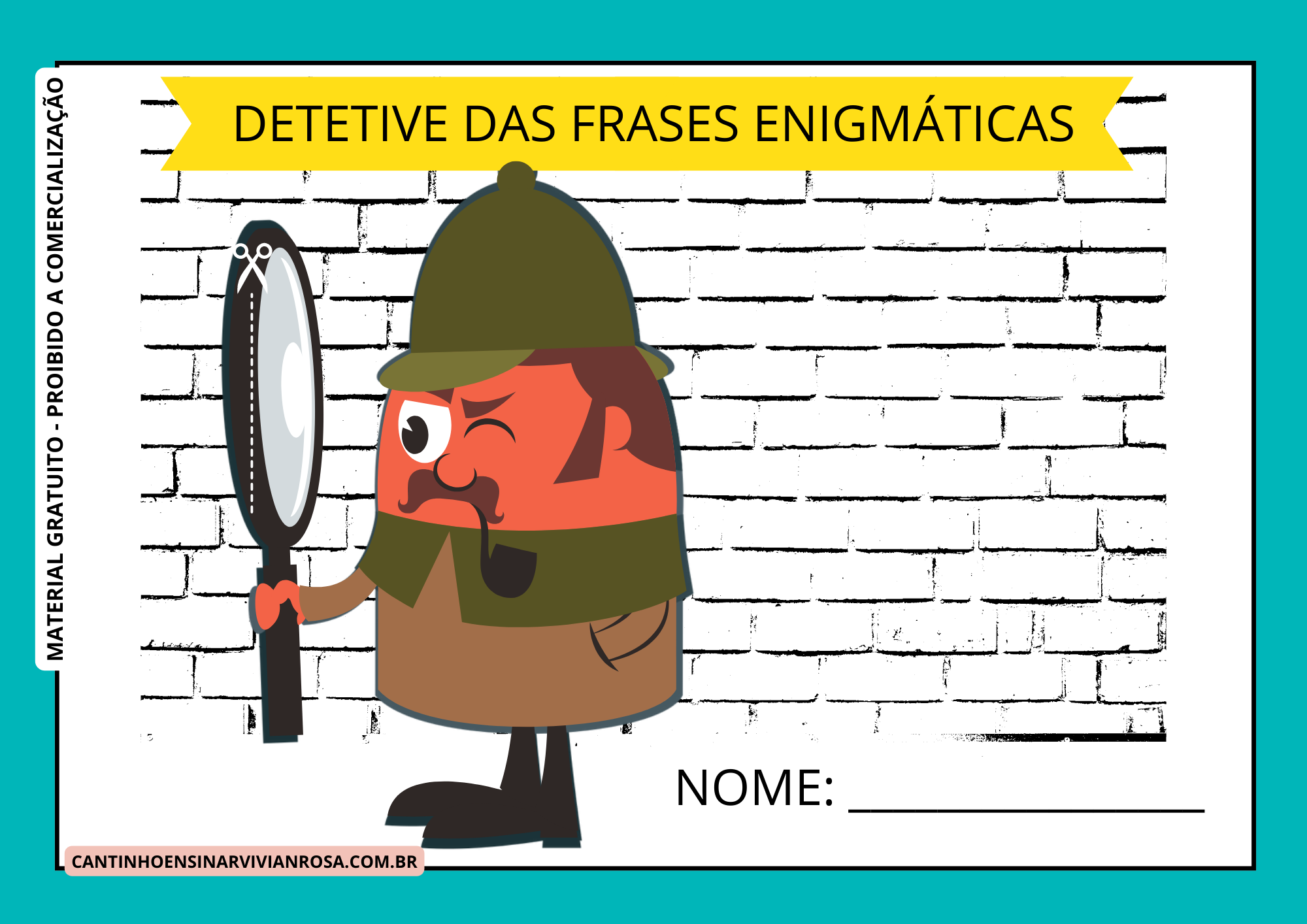 Atividade Interativa Frases Enigmáticas Cantinho Ensinar