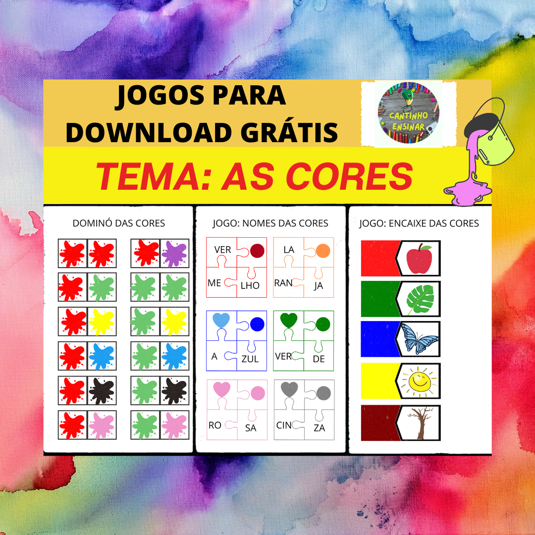 Atividade: Jogo de Dominó das cores Objetivos