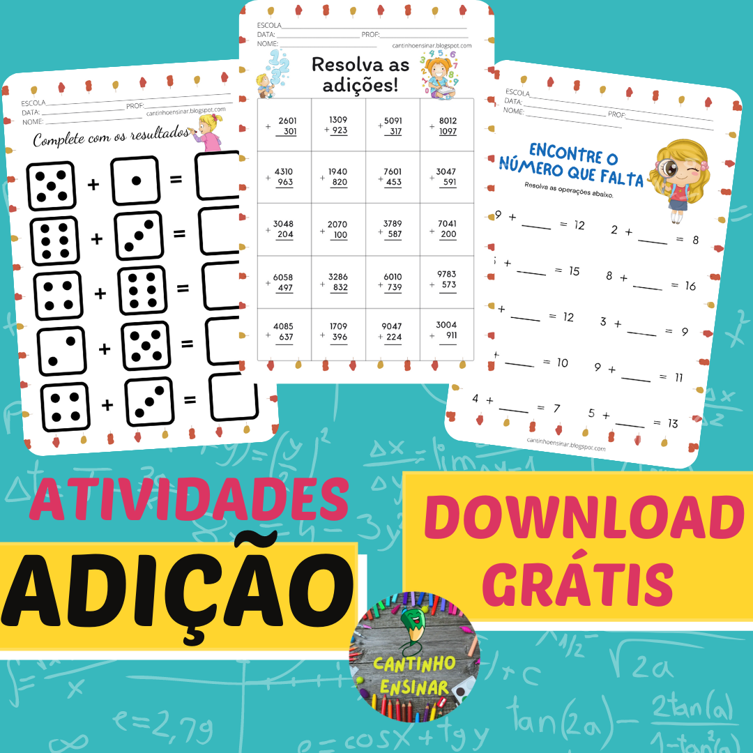 Arquivo de tabuadas de multiplicação - Cantinho Ensinar