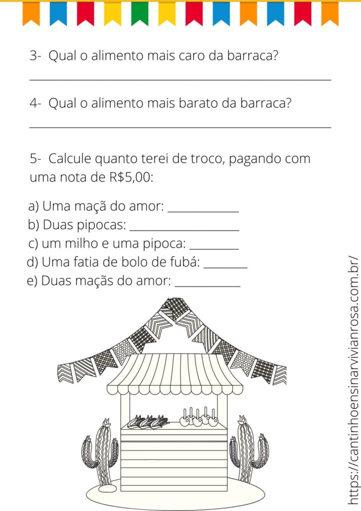 Atividades de Matemática - para imprimir e estudar  Atividades de  matemática, Matemática, Atividades de matemática divertidas