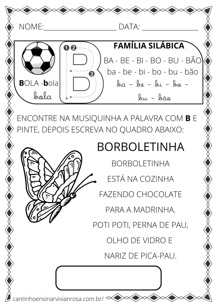 02 Jogos em PDF para baixar – Atividades sílabas  Atividades de  alfabetização, Atividades, Letra b