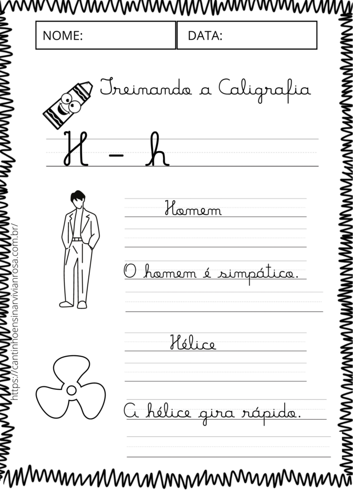 Atividades de caligrafia para adultos  Atividades de caligrafia,  Exercícios de caligrafia, Atividades para imprimir