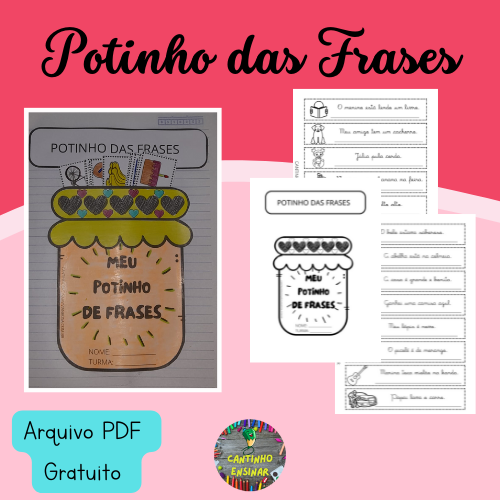 Educação infantil atividades para montar frases!