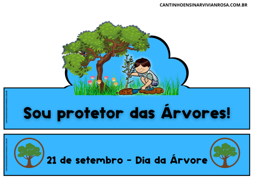 coroa dia da árvore