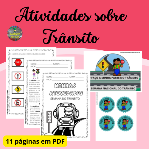 2º e 3º ano - Placas de Trânsito