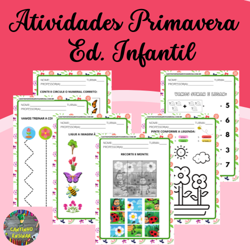 Arquivos Educação Infantil - Atividades para a Educação Infantil - Cantinho  do Saber