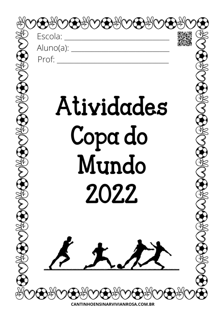 Alfabetização - Atividades sobre a Copa do mundo - Jogo de