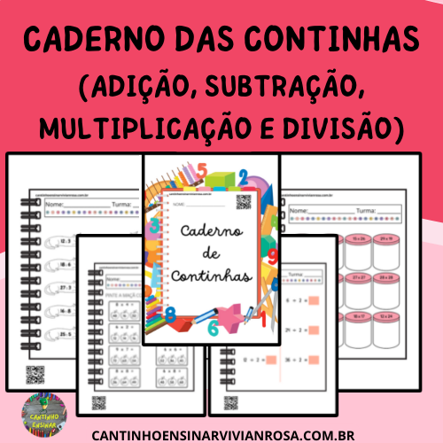 Caderno de Atividades da Tabuada do 4 – Multiplicação