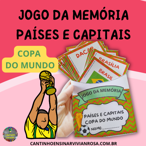 Jogo das Capitais do Mundo. Use a Memória e Venha Descobrir! »