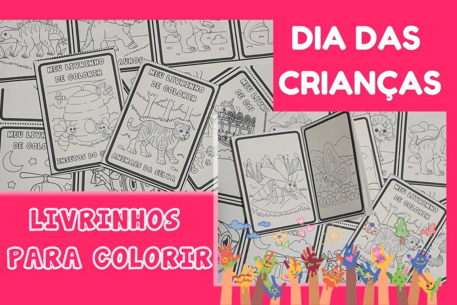 MINI LIVRO PARA COLORIR 2022