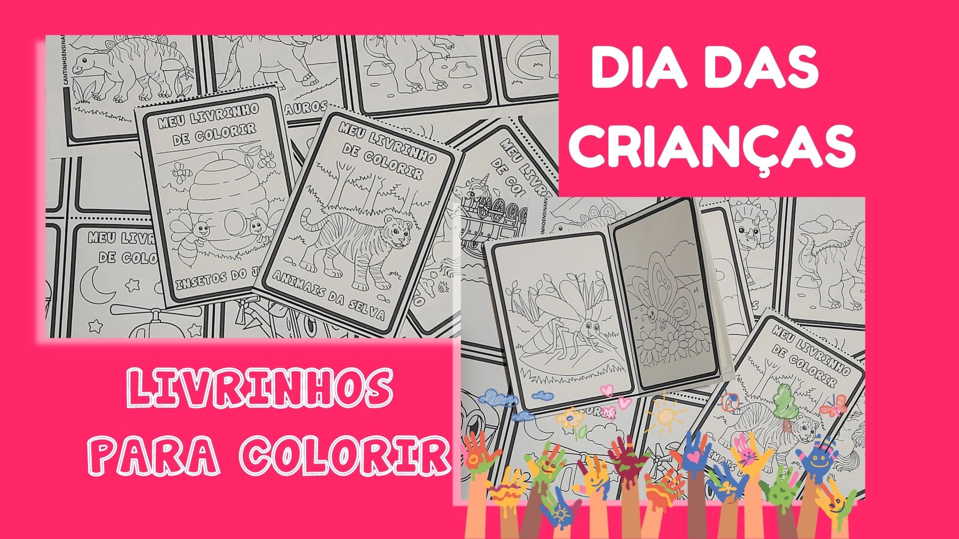 Desenhos para Colorir do Dia das Crianças: Imagens, Imprimir e Pintar