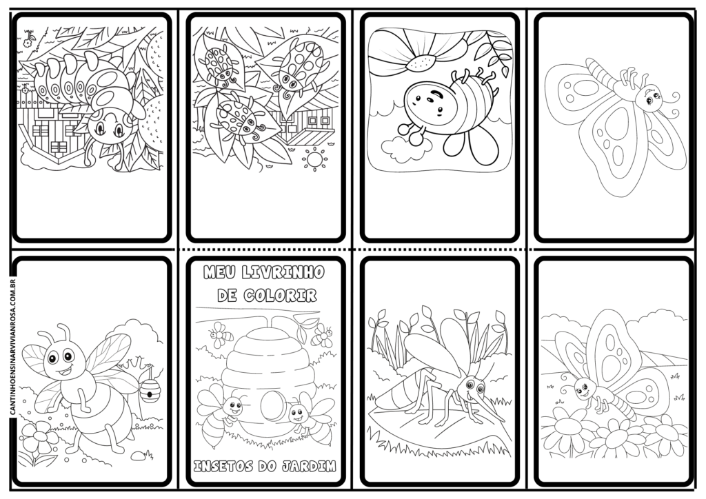 Caderno de Desenho Lembrancinha de Colorir Dia das Crianças