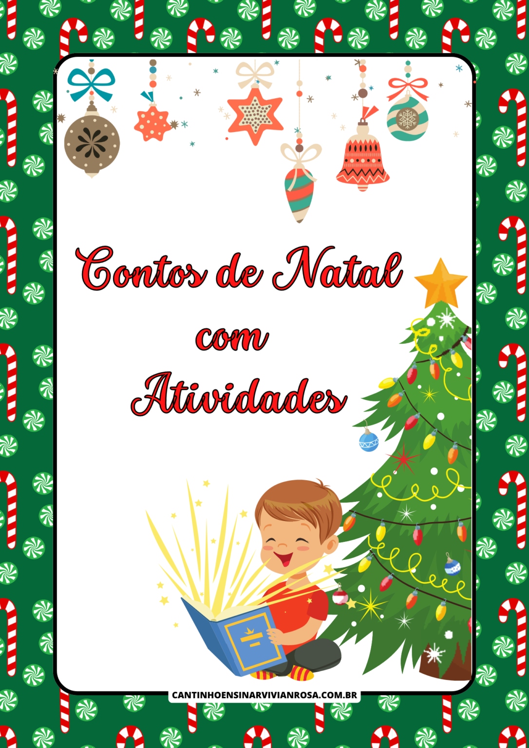 CONTOS DE NATAL COM ATIVIDADES - Cantinho Ensinar