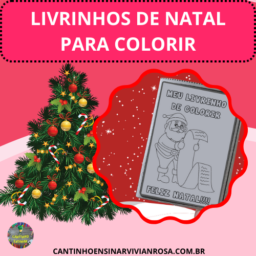 FREE! - Desenhos de Natal para Colorir – Atividades de Colorir