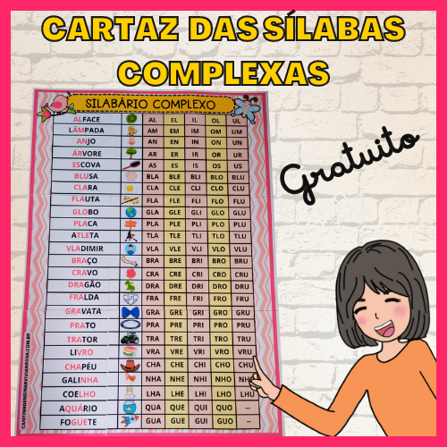 JOGO DAS SÍLABAS COMPLEXAS - Vila Educativa 