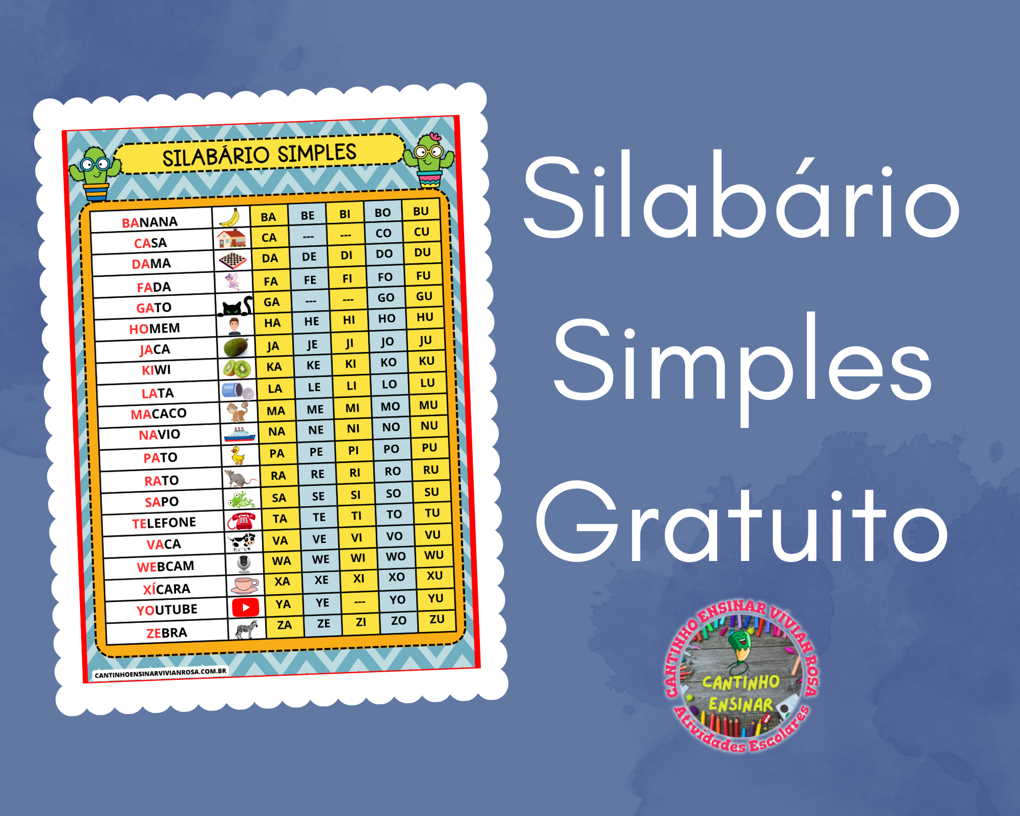 BLOG!!!! JOGOS DE ALFABETIZAÇAO: BINGO DE PALAVRAS SIMPLES